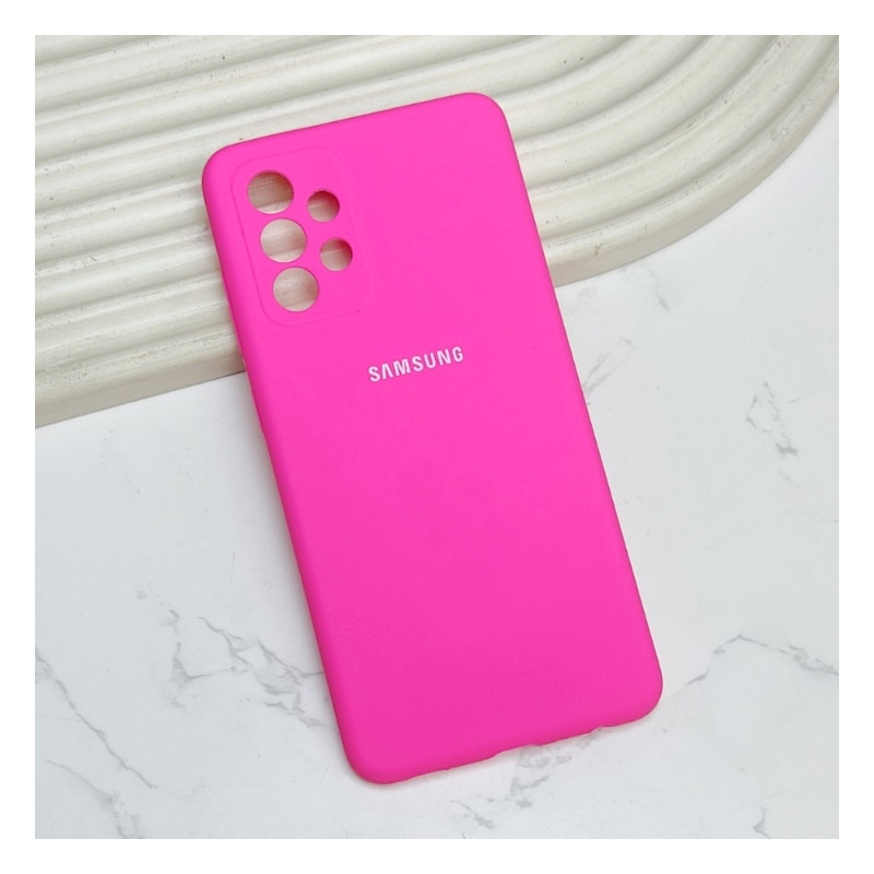 قاب سیلیکونی اورجینال محافظ لنزدار Samsung A52 / A52s