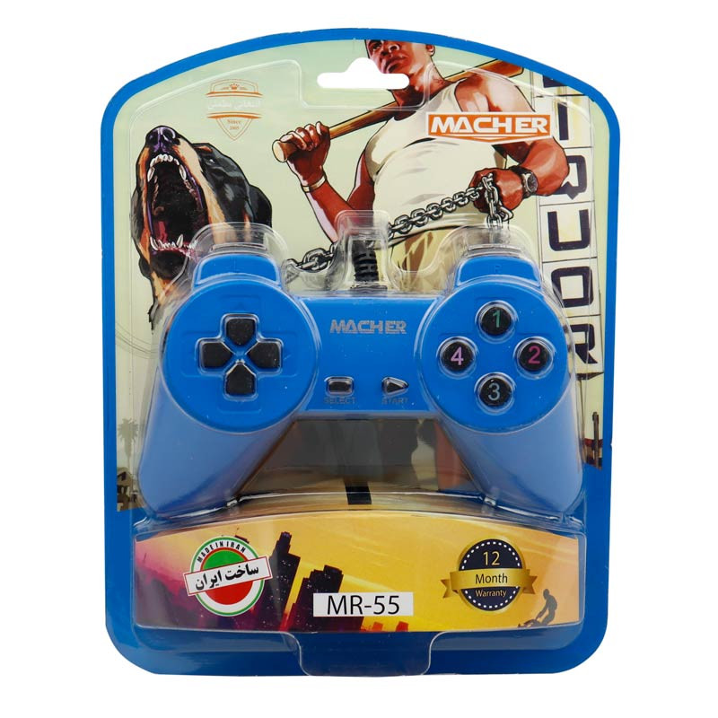 دسته بازی کامپیوتر تک ساده Macher مدل MR-55