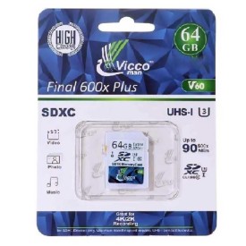 کارت حافظه SDXC ویکومن مدل Extra 600X Plus ظرفیت 64 گیگابایت