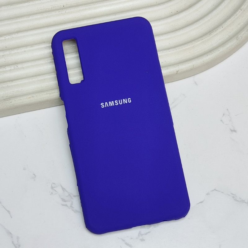 قاب سیلیکونی اورجینال Samsung A7 2018 / A750