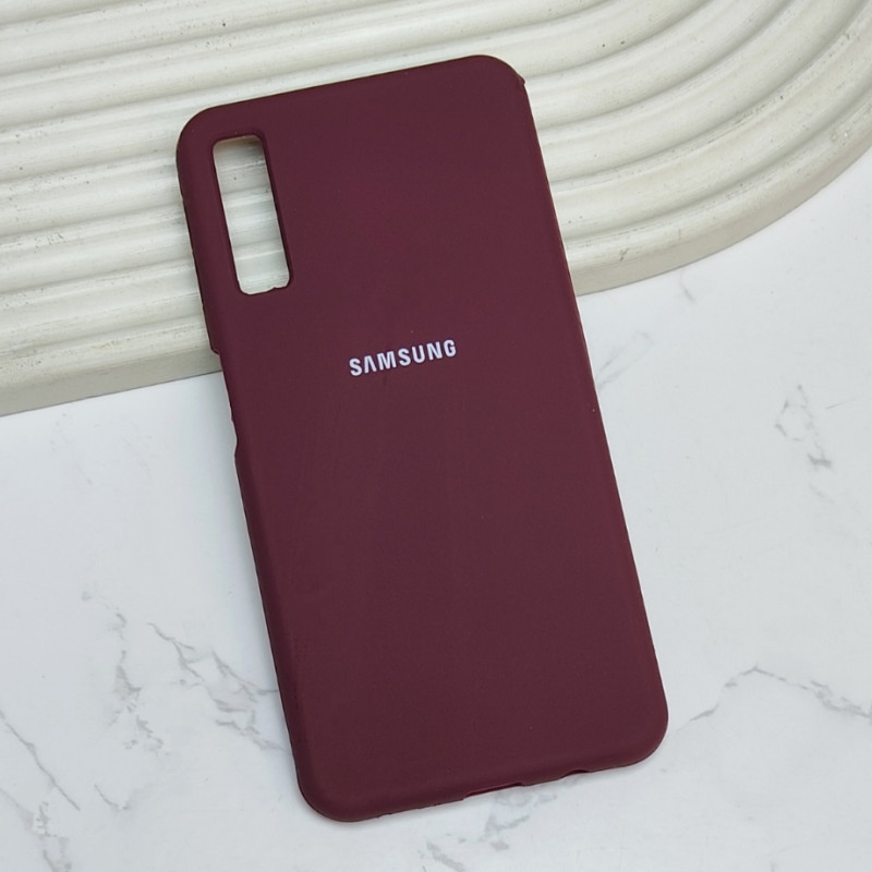 قاب سیلیکونی اورجینال Samsung A7 2018 / A750