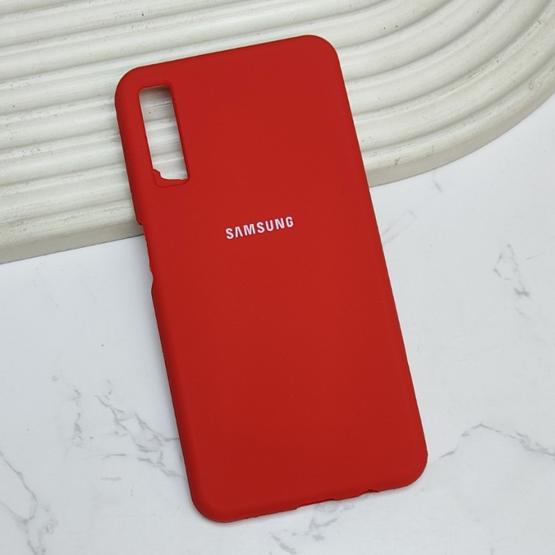 قاب سیلیکونی اورجینال Samsung A7 2018 / A750