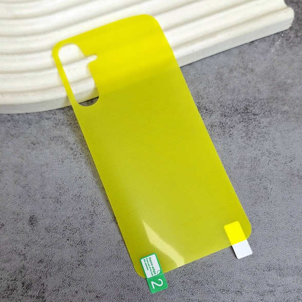 برچسب پشت تمام چسب زرد Samsung A15