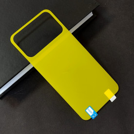 برچسب پشت تمام چسب زرد Xiaomi Poco X6 Pro