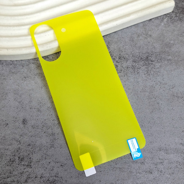 برچسب پشت تمام چسب زرد Xiaomi Poco X7 Pro