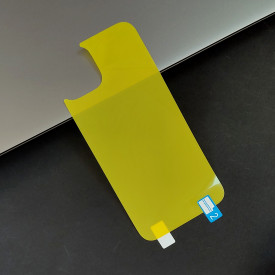 برچسب پشت تمام چسب زرد Iphone 15