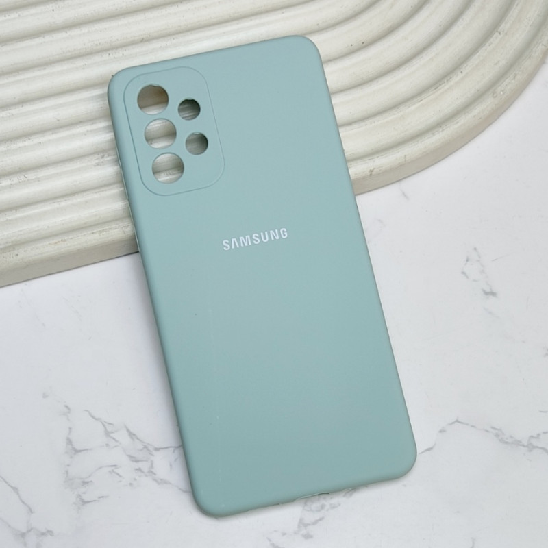 قاب سیلیکونی اورجینال محافظ لنزدار Samsung A73