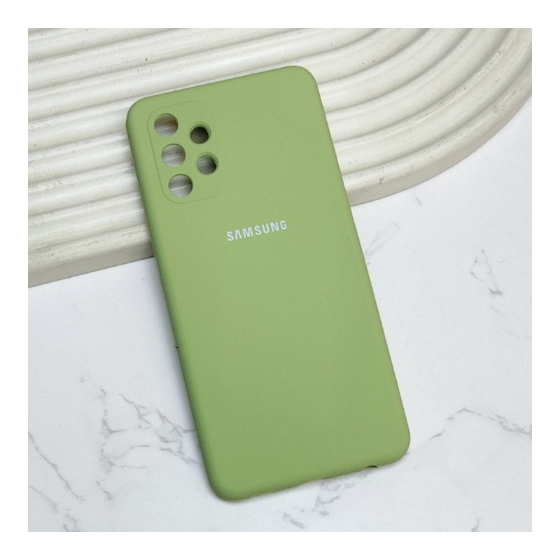 قاب سیلیکونی اورجینال محافظ لنزدار Samsung A32 4G