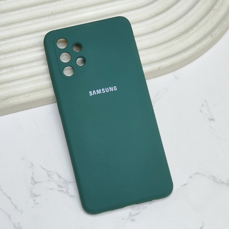 قاب سیلیکونی اورجینال محافظ لنزدار Samsung A32 4G