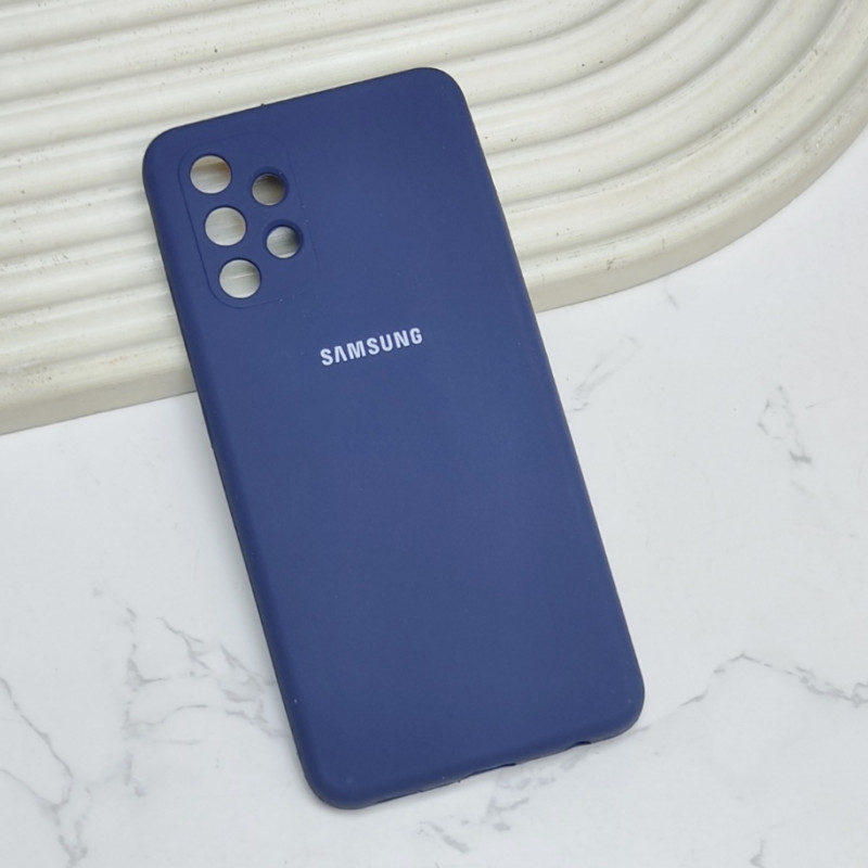 قاب سیلیکونی اورجینال محافظ لنزدار Samsung A32 4G