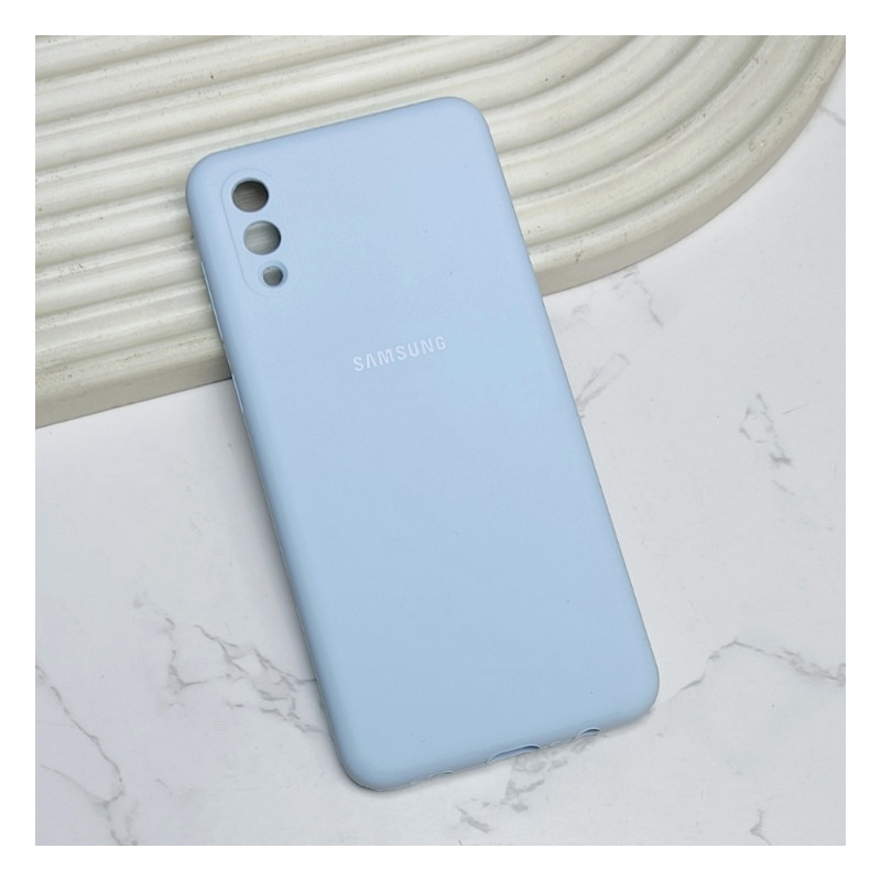 قاب سیلیکونی اورجینال محافظ لنزدار Samsung A02