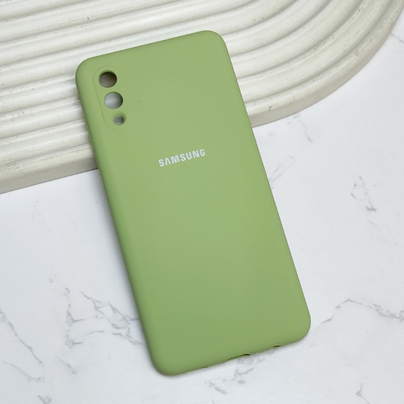 قاب سیلیکونی اورجینال محافظ لنزدار Samsung A02