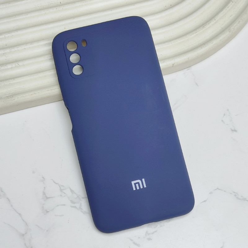 قاب سیلیکونی اورجینال محافظ لنزدار Xiaomi Poco M3