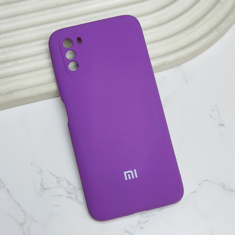 قاب سیلیکونی اورجینال محافظ لنزدار Xiaomi Poco M3