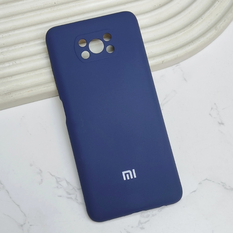 قاب سیلیکونی اورجینال محافظ لنزدار Xiaomi Poco X3 / X3 NFC / X3 Pro