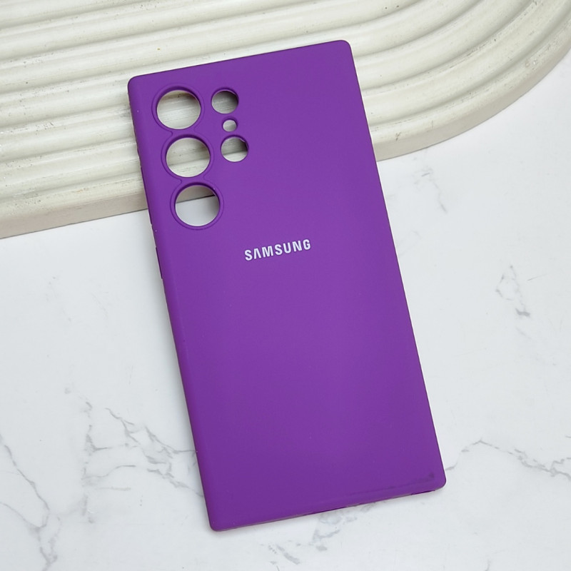 قاب سیلیکونی اورجینال زیربسته Samsung S24 Ultra