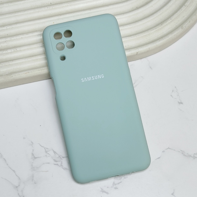 قاب سیلیکونی اورجینال محافظ لنزدار Samsung A12 / M12