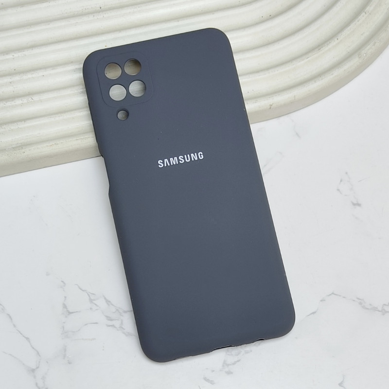 قاب سیلیکونی اورجینال محافظ لنزدار Samsung A12 / M12