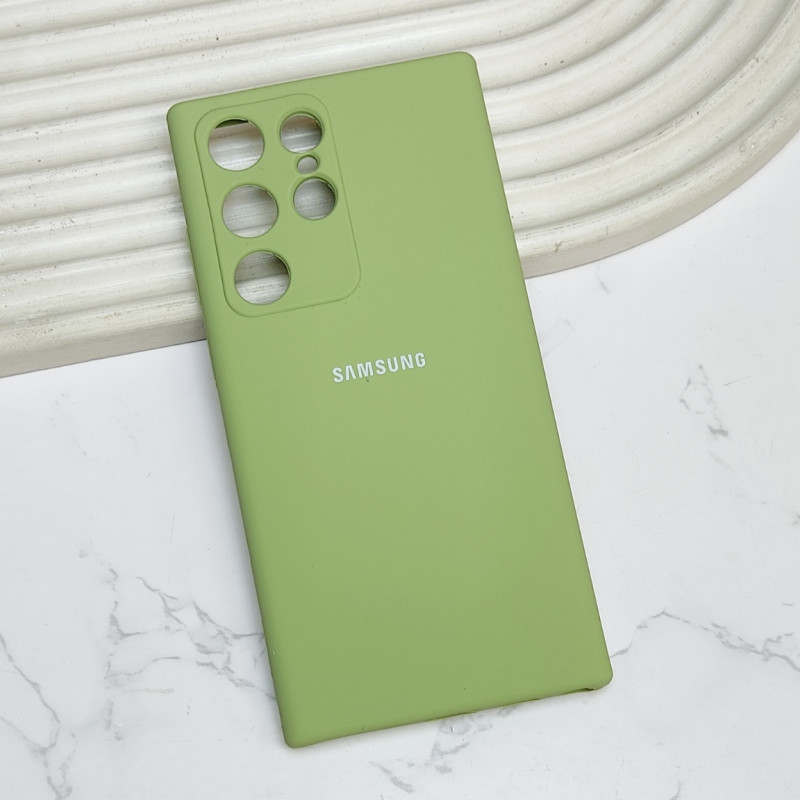 قاب سیلیکونی اورجینال محافظ لنزدار Samsung S23 Ultra