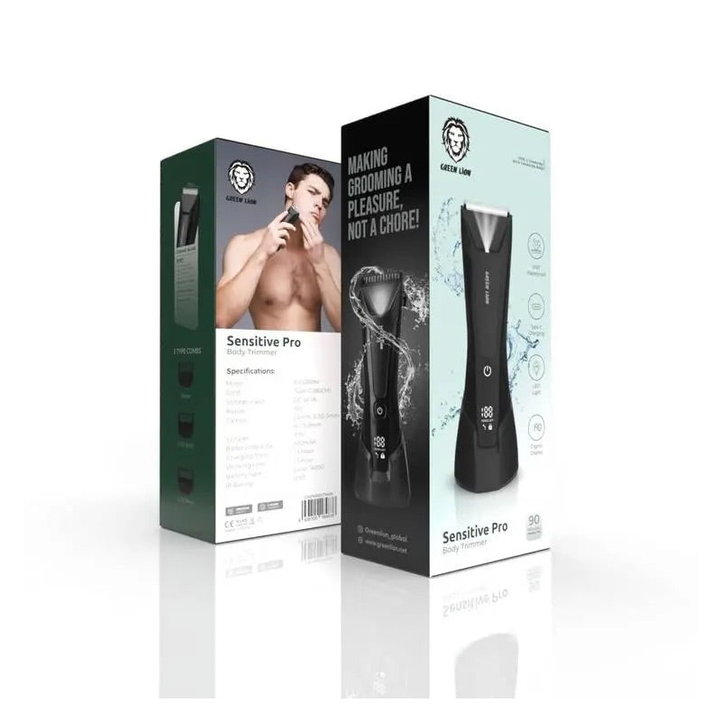 ماشین اصلاح صورت و بدن Green Lion مدل Sensitive Pro