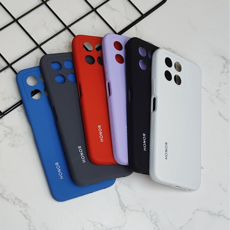 قاب سیلیکونی اورجینال محافظ لنزدار Huawei Honor X6 / X6s / X8 5G