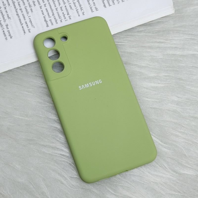 قاب سیلیکونی اورجینال محافظ لنزدار Samsung S21 FE