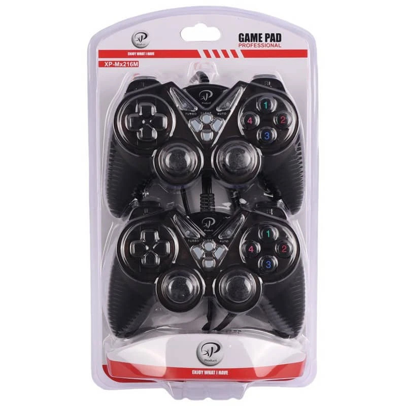 دسته بازی دوبل شوکدار حرفه ای XP مدل MX216M