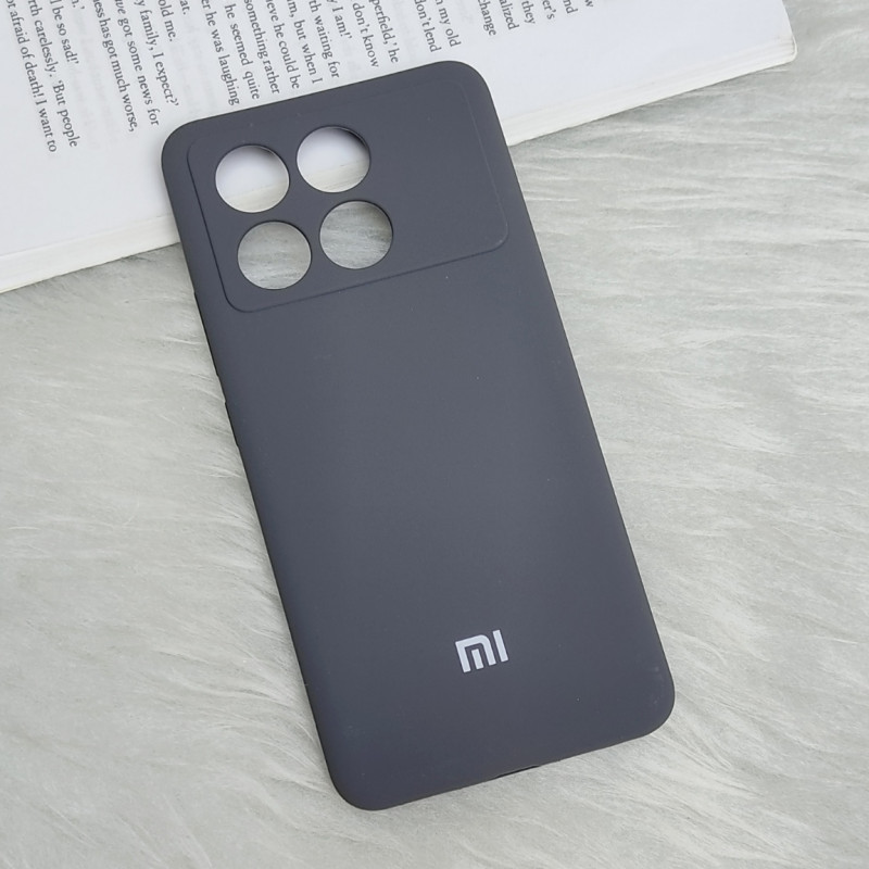 قاب سیلیکونی اورجینال محافظ لنزدار Xiaomi Poco X6 Pro