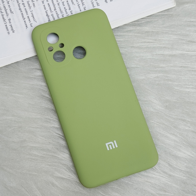 قاب سیلیکونی اورجینال محافظ لنزدار Xiaomi Redmi 12c