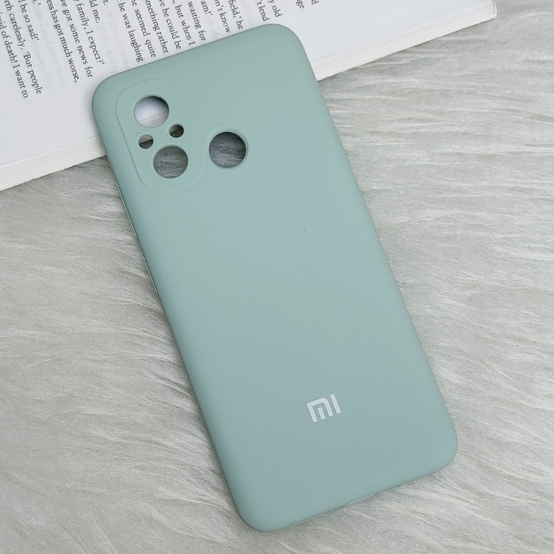 قاب سیلیکونی اورجینال محافظ لنزدار Xiaomi Redmi 12c