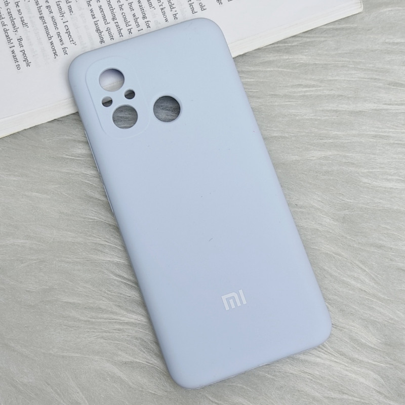 قاب سیلیکونی اورجینال محافظ لنزدار Xiaomi Redmi 12c