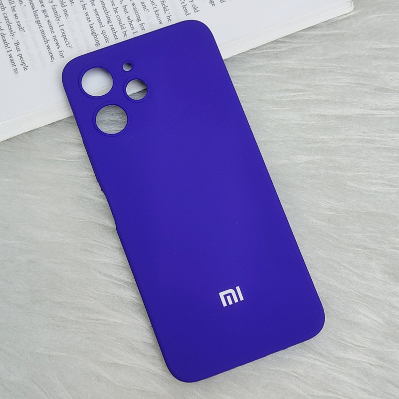 قاب سیلیکونی اورجینال محافظ لنزدار Xiaomi Redmi 12