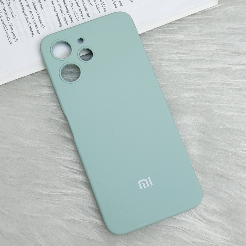 قاب سیلیکونی اورجینال محافظ لنزدار Xiaomi Redmi 12