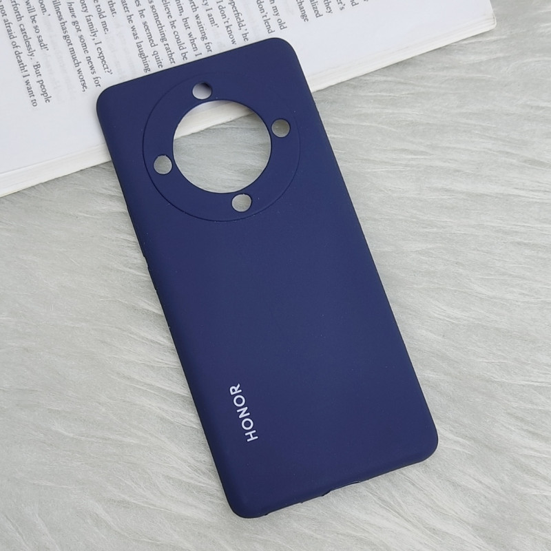 قاب سیلیکونی اورجینال محافظ لنزدار Honor X9A