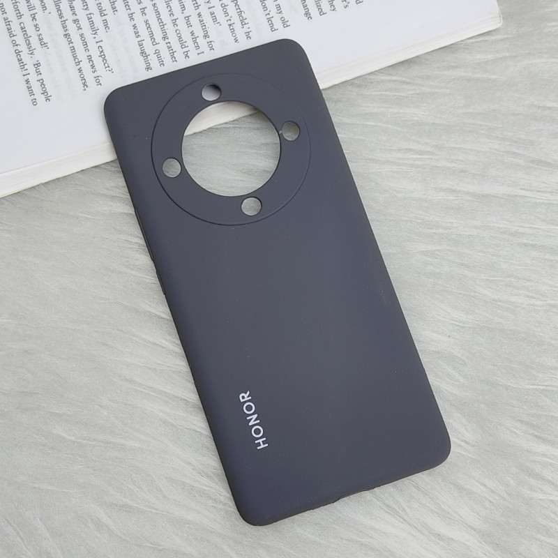 قاب سیلیکونی اورجینال محافظ لنزدار Honor X9A