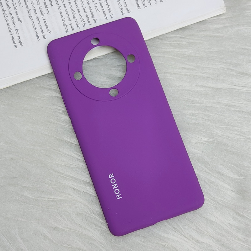 قاب سیلیکونی اورجینال محافظ لنزدار Honor X9A