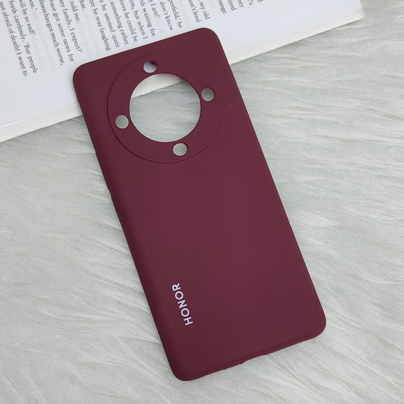 قاب سیلیکونی اورجینال محافظ لنزدار Honor X9A