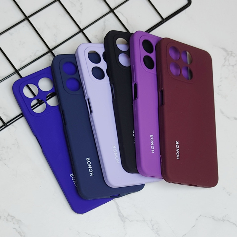 قاب سیلیکونی اورجینال محافظ لنزدار Huawei Honor X8A