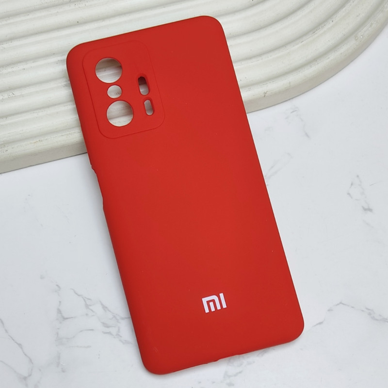 قاب سیلیکونی اورجینال محافظ لنزدار Xiaomi Mi 11T / 11T Pro