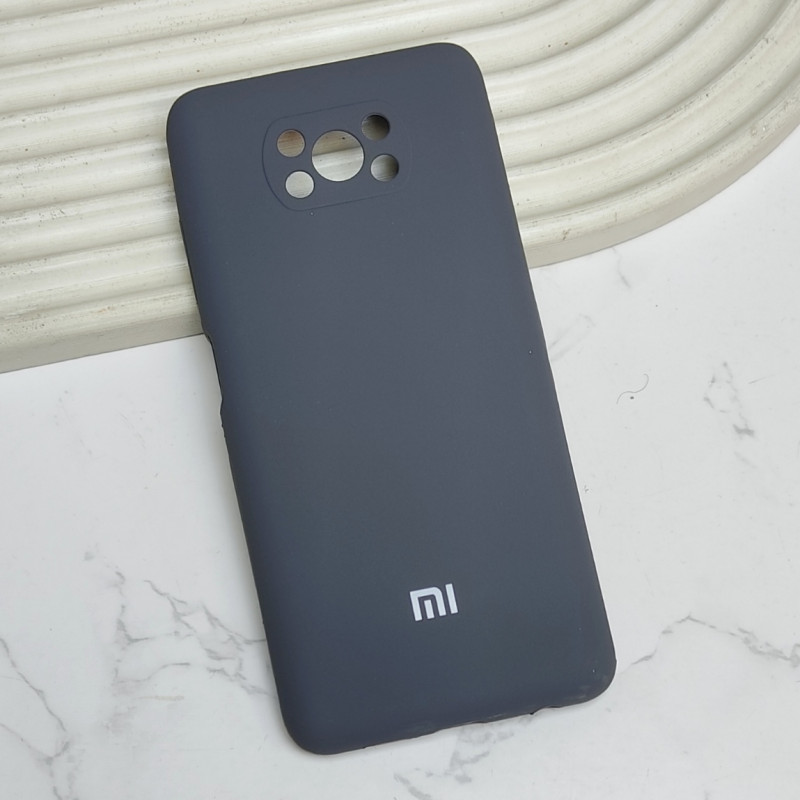 قاب سیلیکونی اورجینال محافظ لنزدار Xiaomi Poco X3 / X3 NFC / X3 Pro