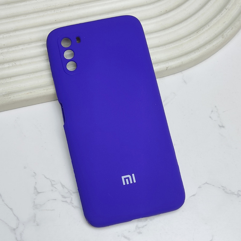 قاب سیلیکونی اورجینال محافظ لنزدار Xiaomi Poco M3