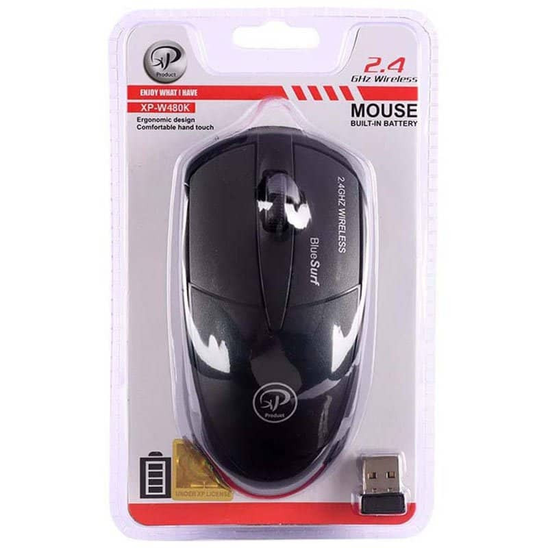 ماوس بی سیم XP مدل W480K