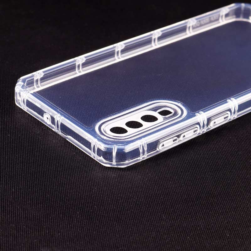 قاب ژله ای شفاف محافظ لنزدار Samsung A50 / A30s / A50s