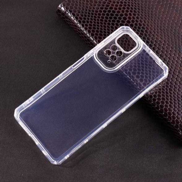 قاب ژله ای شفاف محافظ لنزدار Xiaomi Redmi Note 11 4G / Note 11s