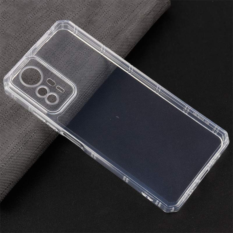 قاب ژله ای شفاف محافظ لنزدار Xiaomi Redmi Note 12s