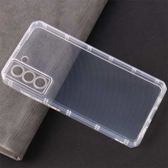 قاب ژله ای شفاف محافظ لنزدار Samsung S21 FE