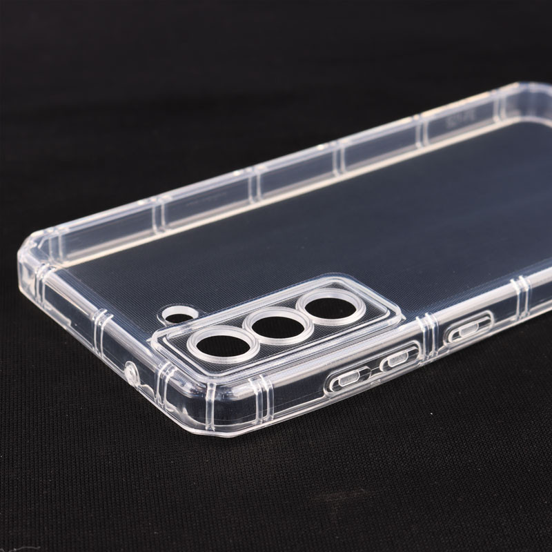 قاب ژله ای شفاف محافظ لنزدار Samsung S21 FE