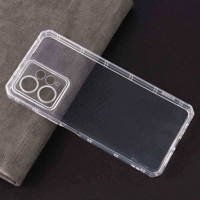 قاب ژله ای شفاف محافظ لنزدار Xiaomi Redmi Note 12 4G