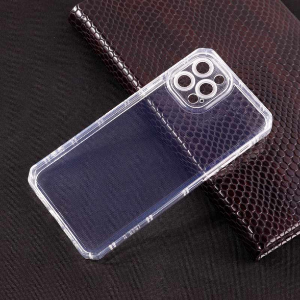 قاب ژله ای شفاف محافظ لنزدار iPhone 12 Pro
