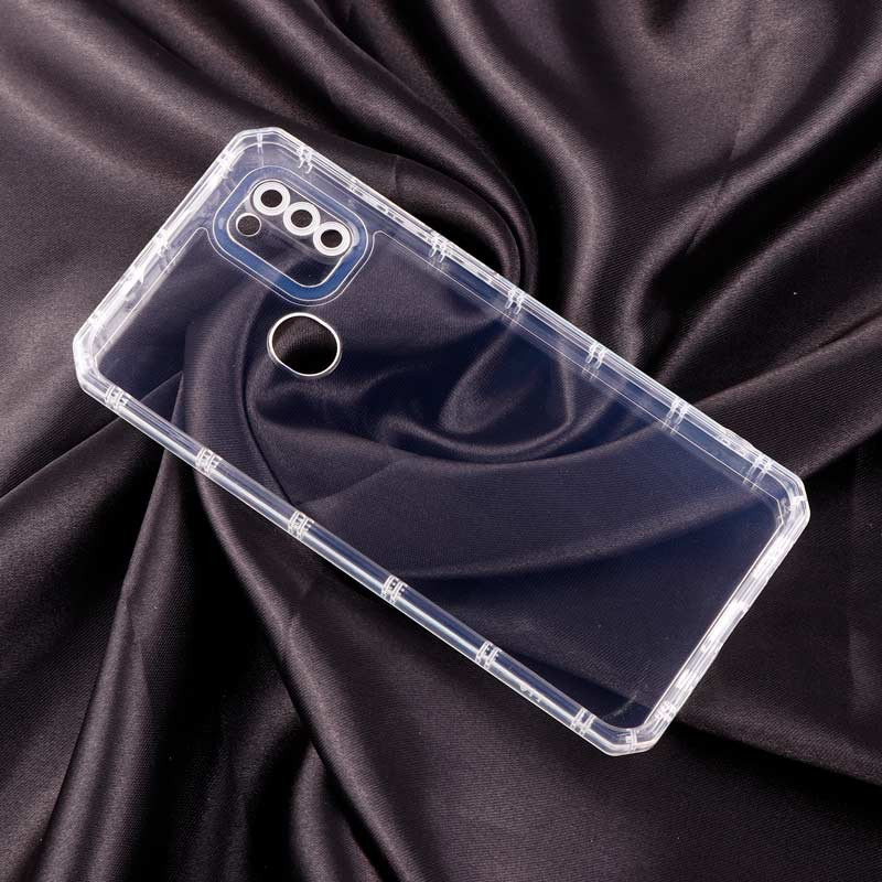 قاب ژله ای شفاف محافظ لنزدار Samsung A11 / M11